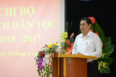 Thứ trưởng, Phó Chủ nhiệm Sơn Phước Hoan phát biểu tại Kuwin24 cơm Trang Cá Độ Bóng Đá.